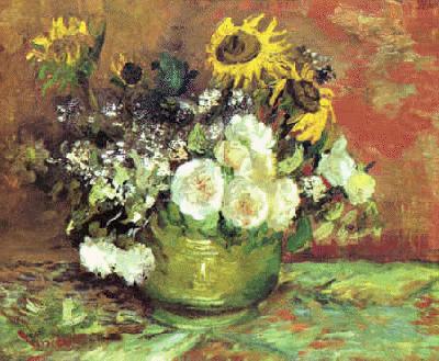 Roses Tournesols, Vincent Van Gogh